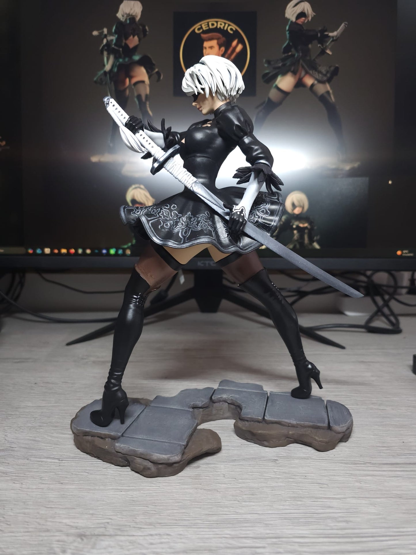 Figurine 2B Fan Art  - Nier: Automata