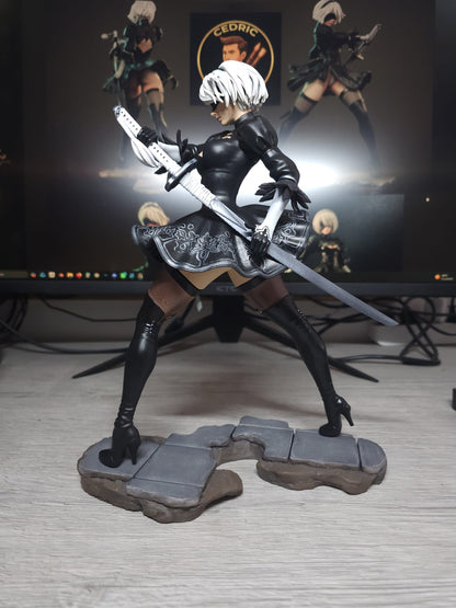 Figurine 2B Fan Art  - Nier: Automata