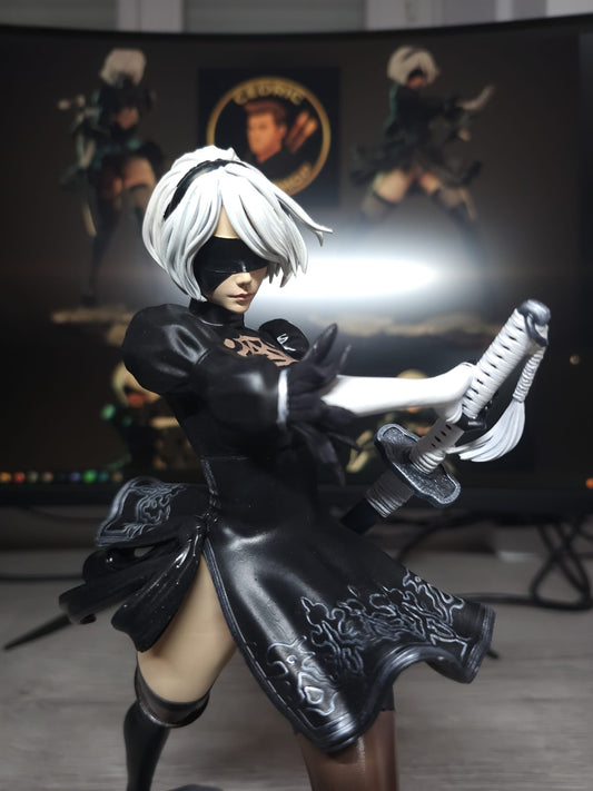 Figurine 2B Fan Art  - Nier: Automata