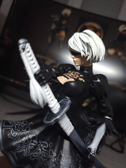 Figurine 2B Fan Art  - Nier: Automata