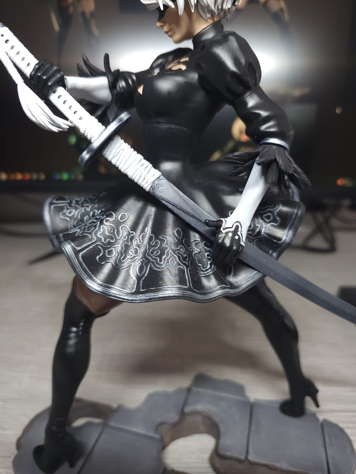 Figurine 2B Fan Art  - Nier: Automata