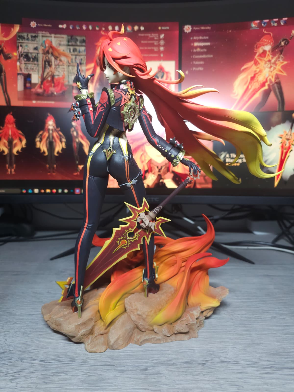 Figurine Mavuika Fan Art  - Genshin Impact