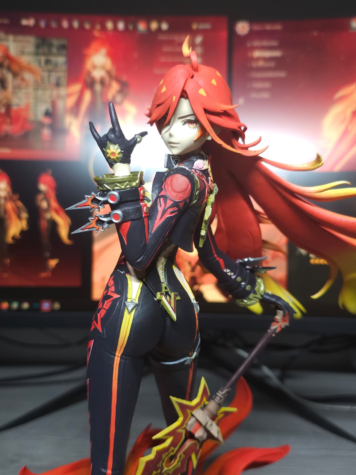 Figurine Mavuika Fan Art  - Genshin Impact