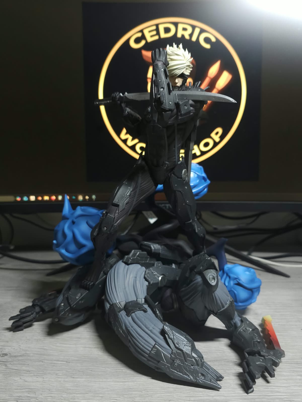 Raiden Fan Art Figurine - Metal Gear Rising