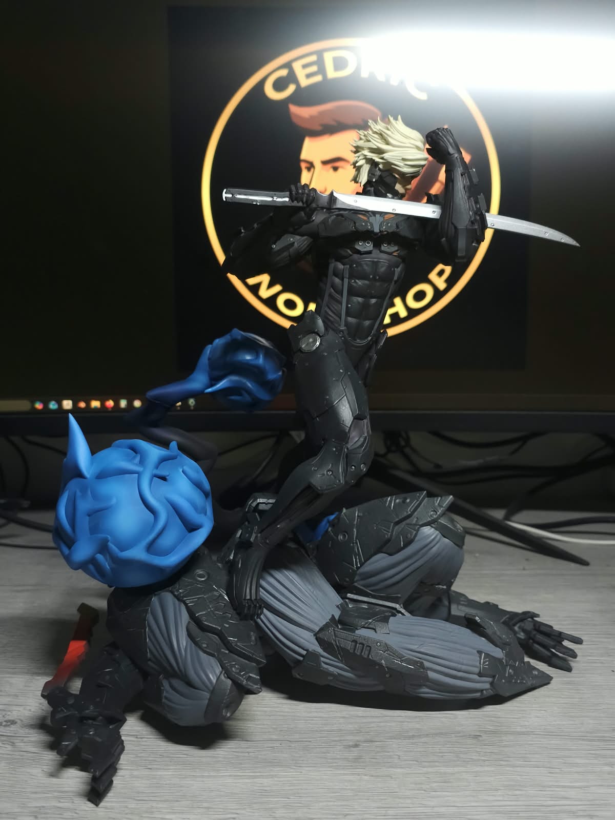 Raiden Fan Art Figurine - Metal Gear Rising