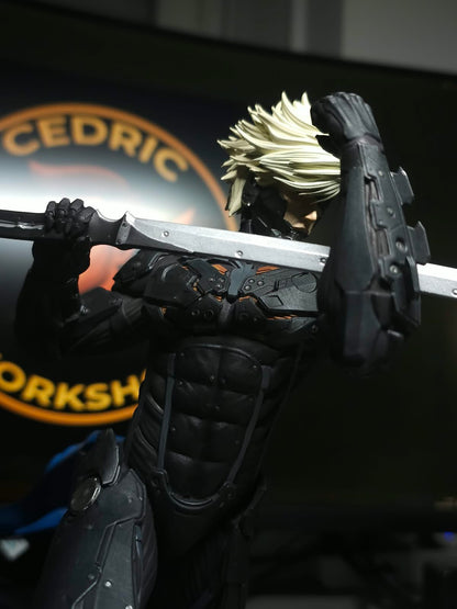 Raiden Fan Art Figurine - Metal Gear Rising