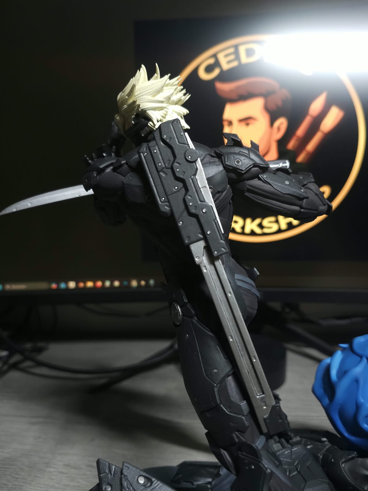 Raiden Fan Art Figurine - Metal Gear Rising