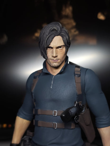 Leon Kennedy Fan Art Figurine - Resident Evil Requiem