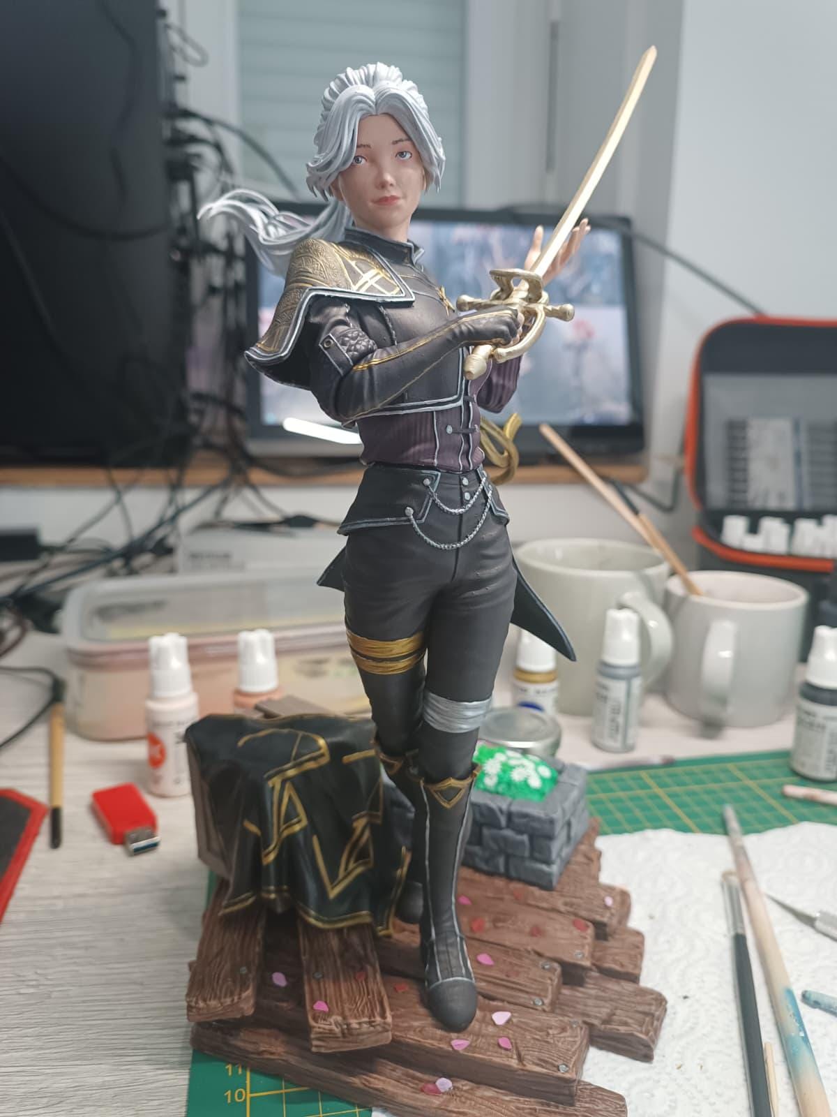 Figurine Maëlle Fan Art - Clair Obscur Expédition 33