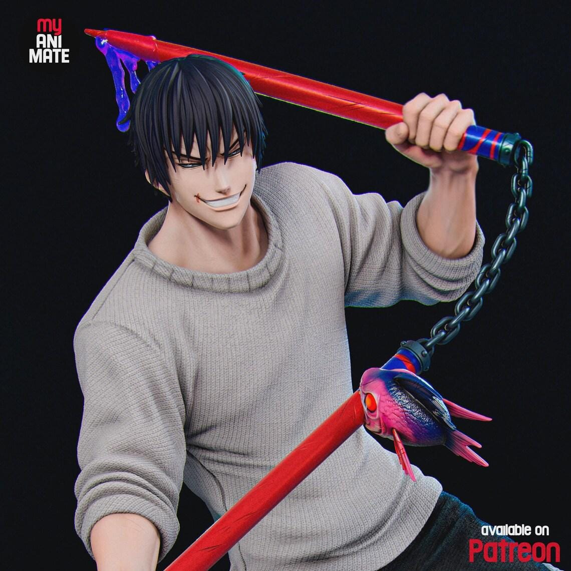 Figurine Toji Fushiguro Fan Art - Jujutsu Kaisen