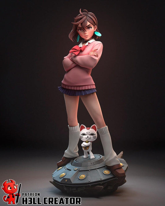 Figurine Momo Ayase Fan Art - DanDaDan