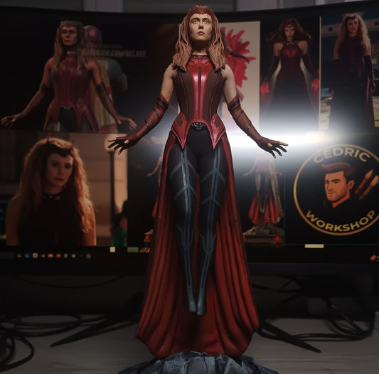 Figurine Scarlet Witch Fan Art - Marvel