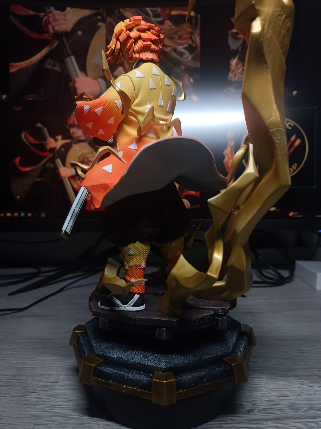 Figurine Zenitsu Fan Art - Demon slayer