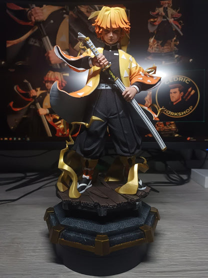 Figurine Zenitsu Fan Art - Demon slayer