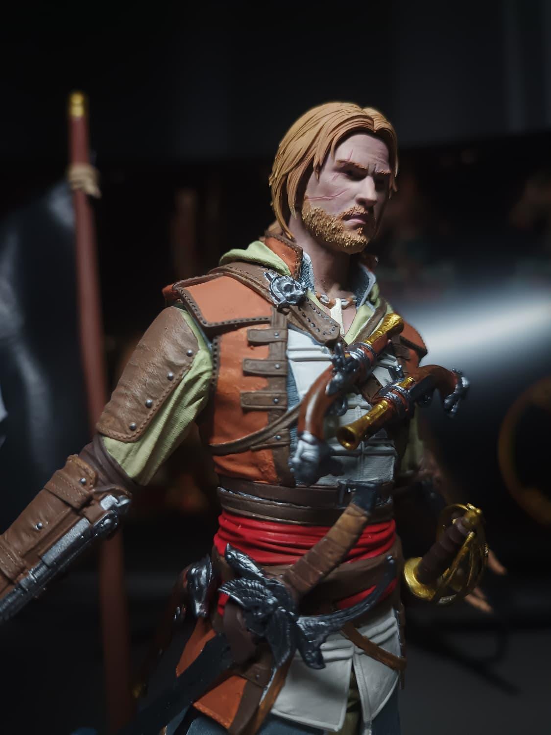 Figurine Edward Kenway Fan Art - Assassin's Creed Black Flag