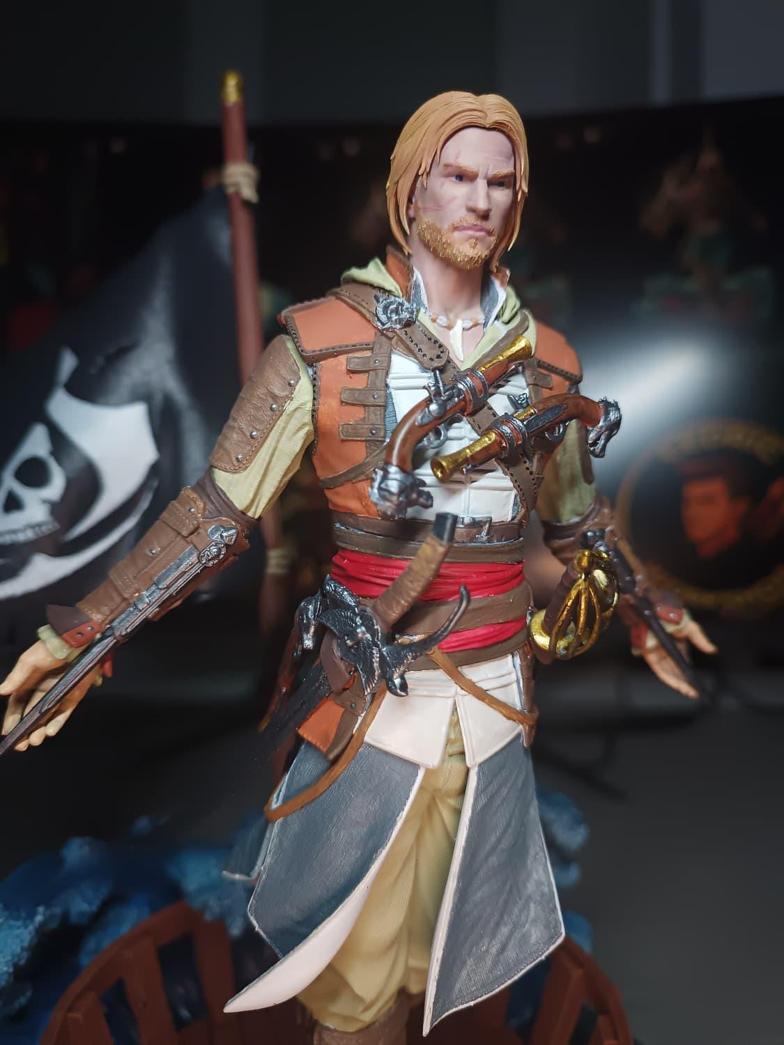 Figurine Edward Kenway Fan Art - Assassin's Creed Black Flag