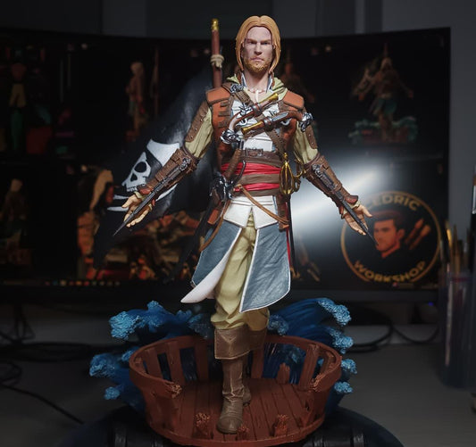 Figurine Edward Kenway Fan Art - Assassin's Creed Black Flag