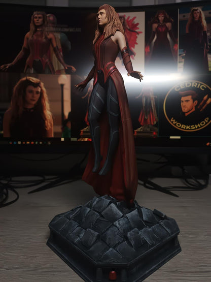 Figurine Scarlet Witch Fan Art - Marvel