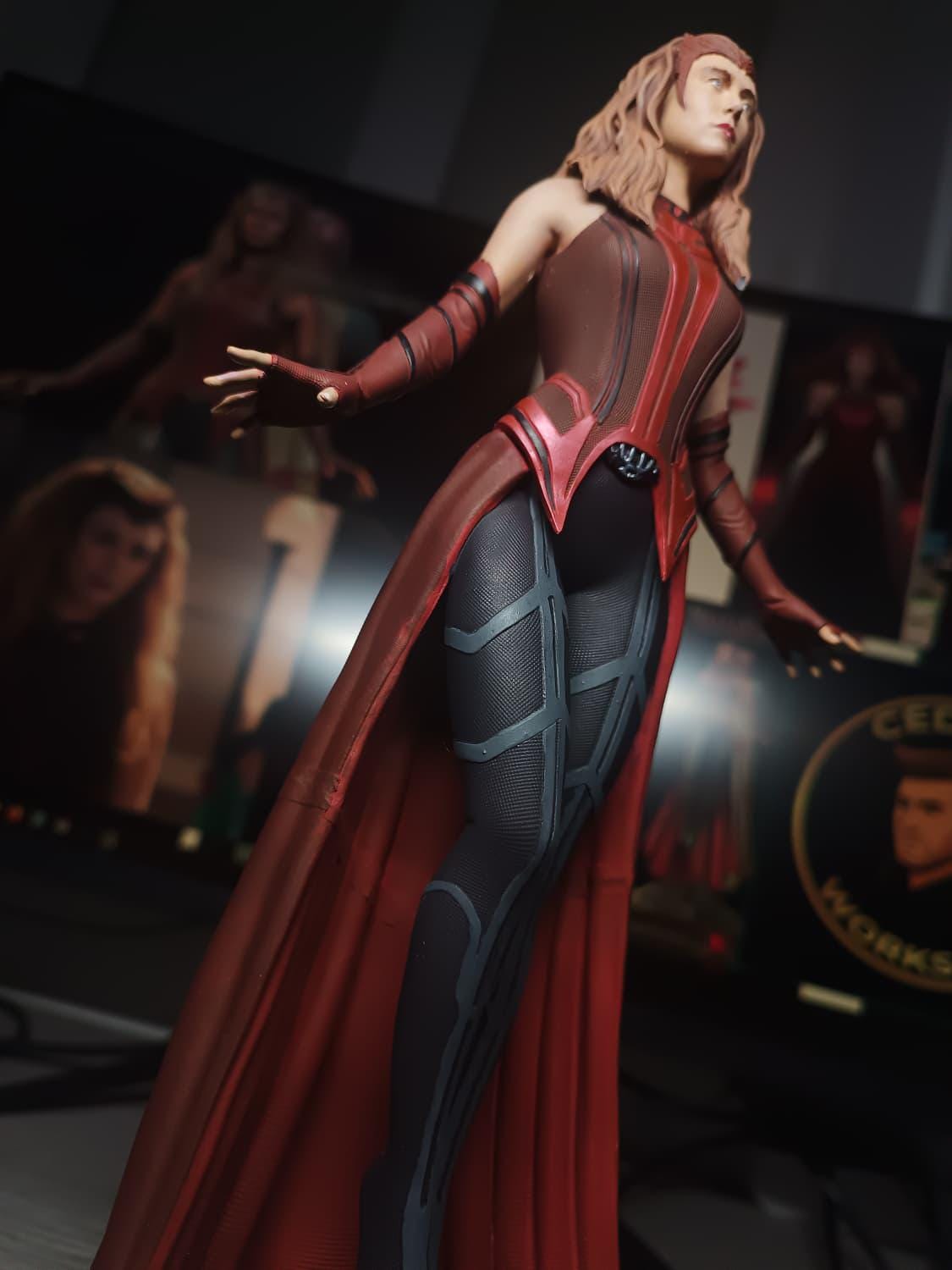 Figurine Scarlet Witch Fan Art - Marvel