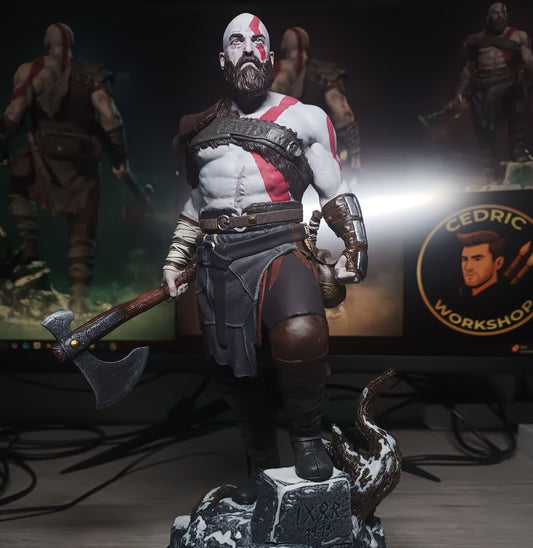 Figurine Kratos Fan Art - God of War