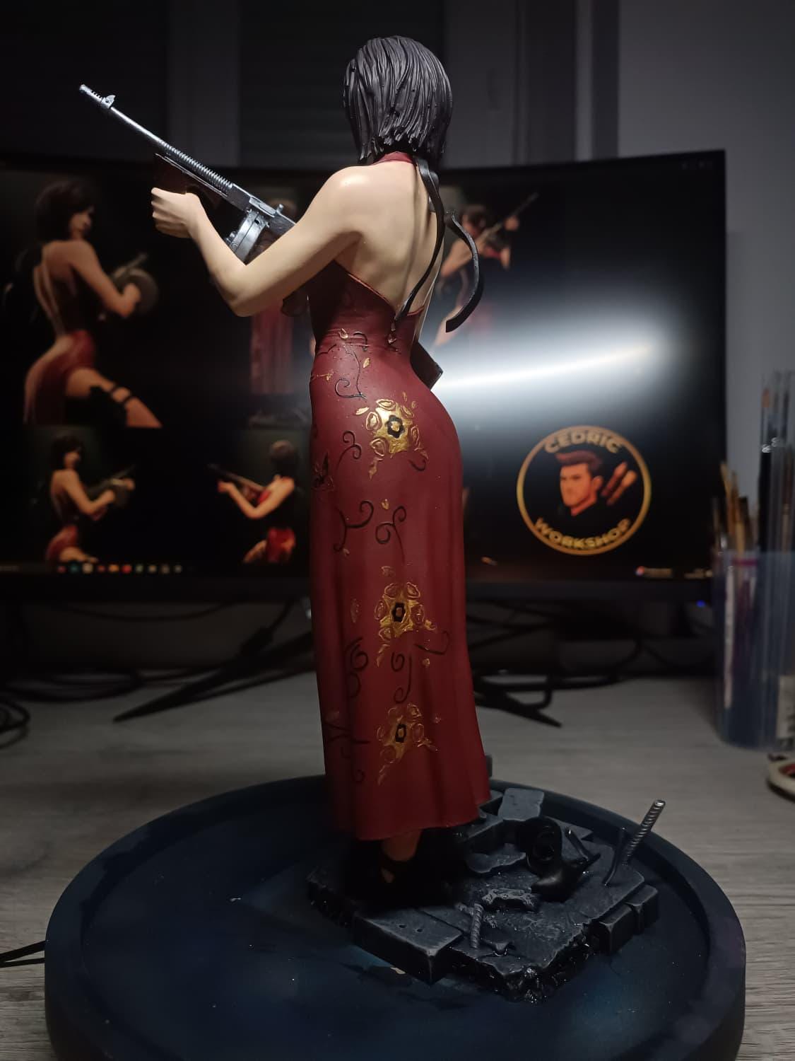 Figurine Ada Wong Fan Art - Resident Evil