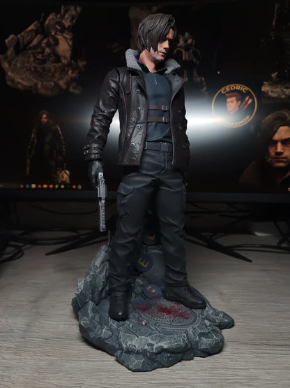 Figurine Leon Kennedy Fan Art - Resident Evil Requiem