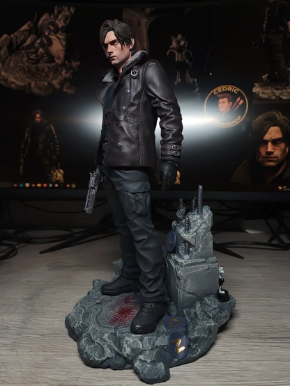 Figurine Leon Kennedy Fan Art - Resident Evil Requiem