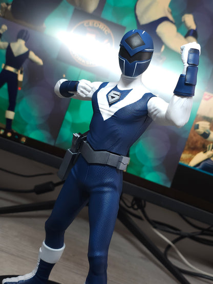 Maskman Blue Fan Art Figure - Bioman 2