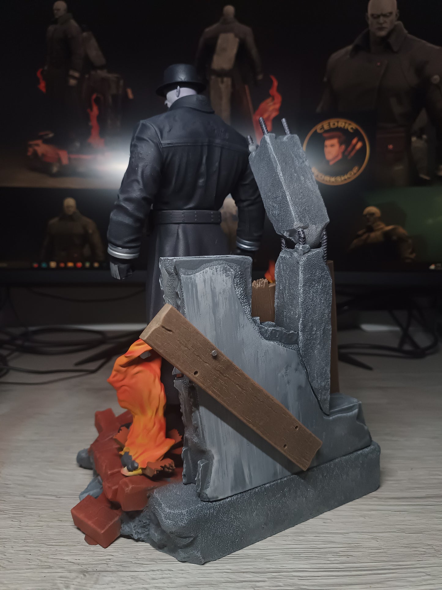 Figurine Mr X Fan Art - Resident Evil