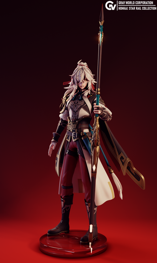 Jing Yuan Fan Art Figurine - Honkai: Star Rail