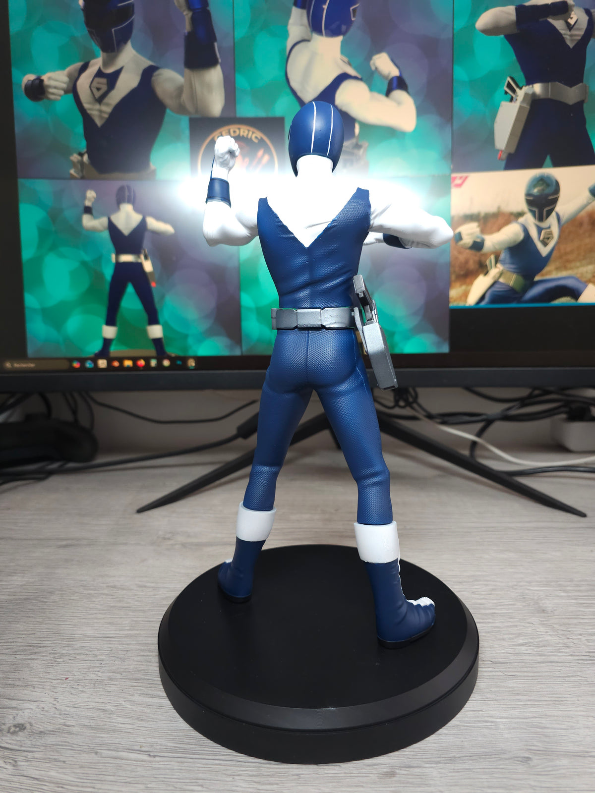 Maskman Blue Fan Art Figure - Bioman 2