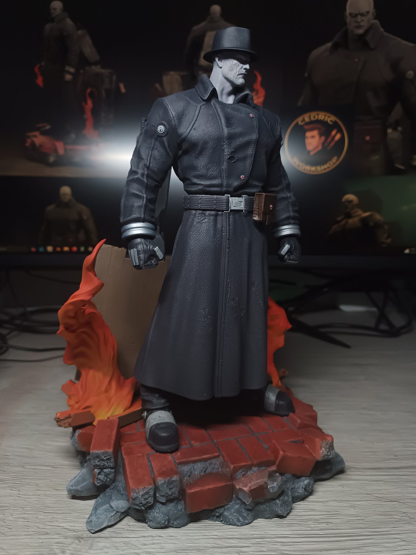 Figurine Mr X Fan Art - Resident Evil