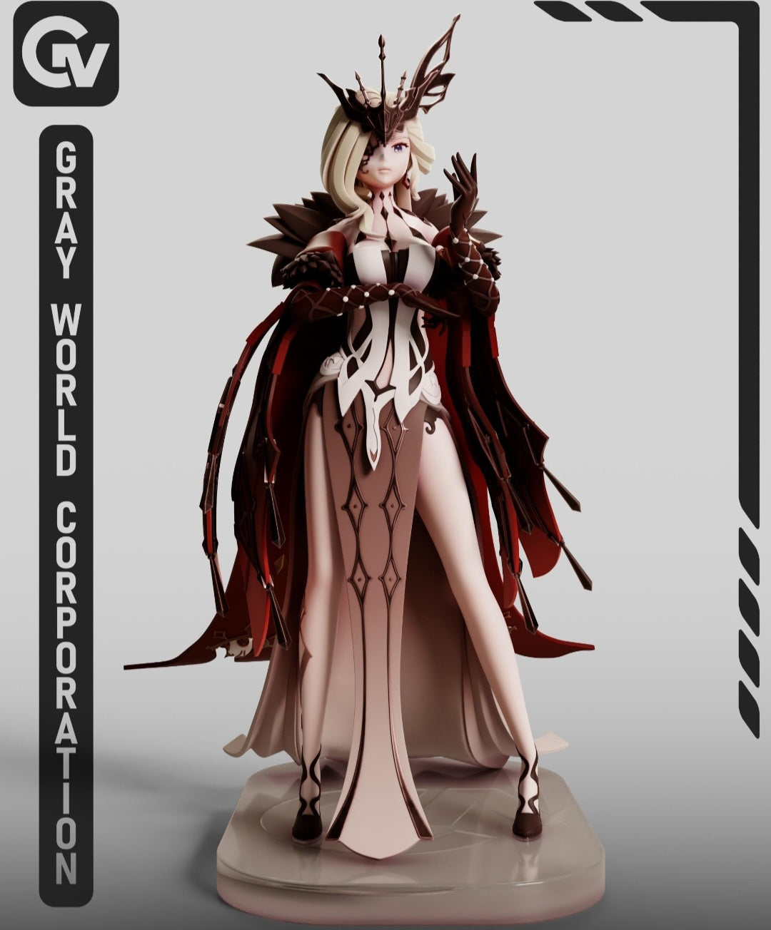 Figurine Signora Fan Art  - Genshin Impact