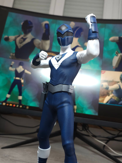 Maskman Blue Fan Art Figure - Bioman 2